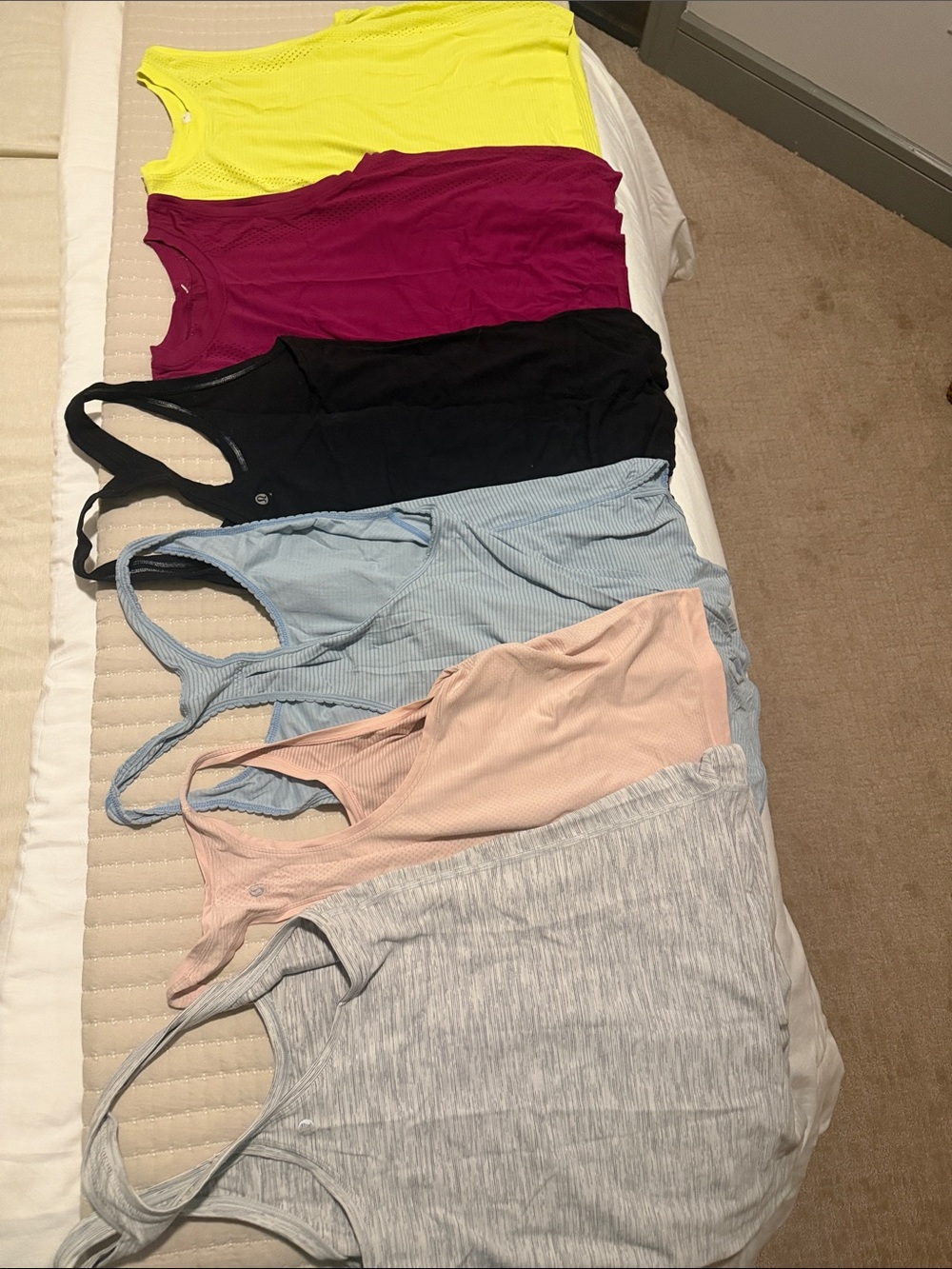 Women’s Ribbed Tank Top - lulu lemon Assorted Colors